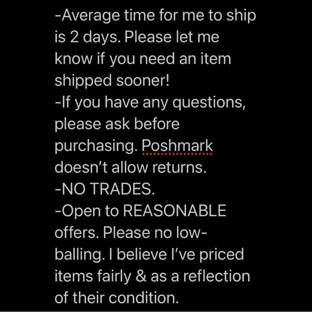 CLOSET GUIDELINES & FAQS - Picture 2 of 3